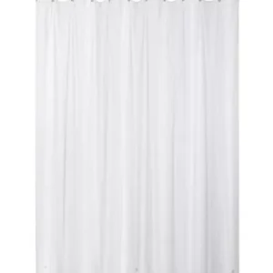 Forro Cortina Baño Peva 180x180 Cms Color Blanco