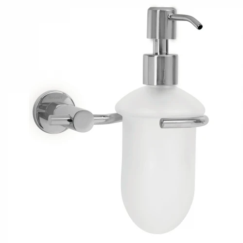 Dispensador de jabón pared en acabado cromo, Foset Element 49665 ELA-75