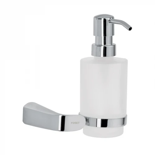 Dispensador de jabón pared de latón cromado, Riviera 45212 RIA-75 Foset