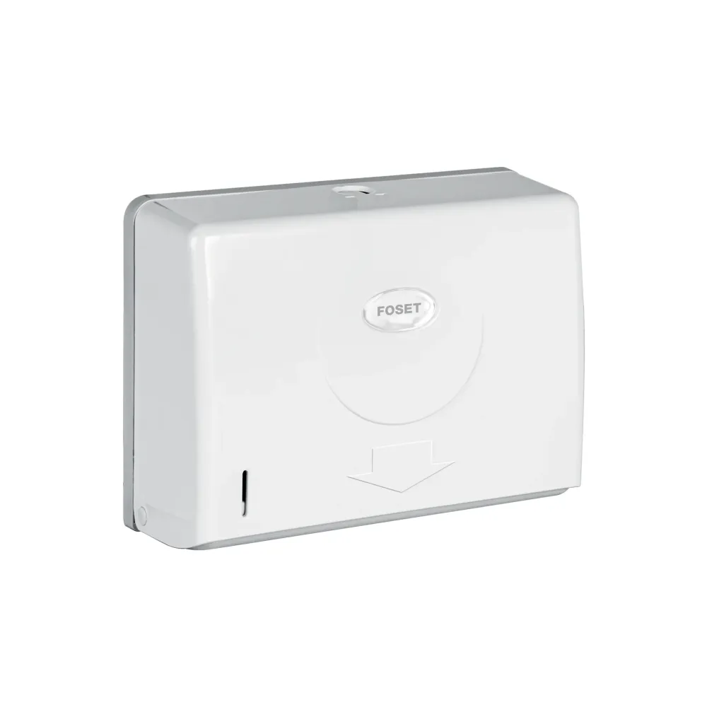 Dispensador junior para toallas de papel, blanco, Foset Basic