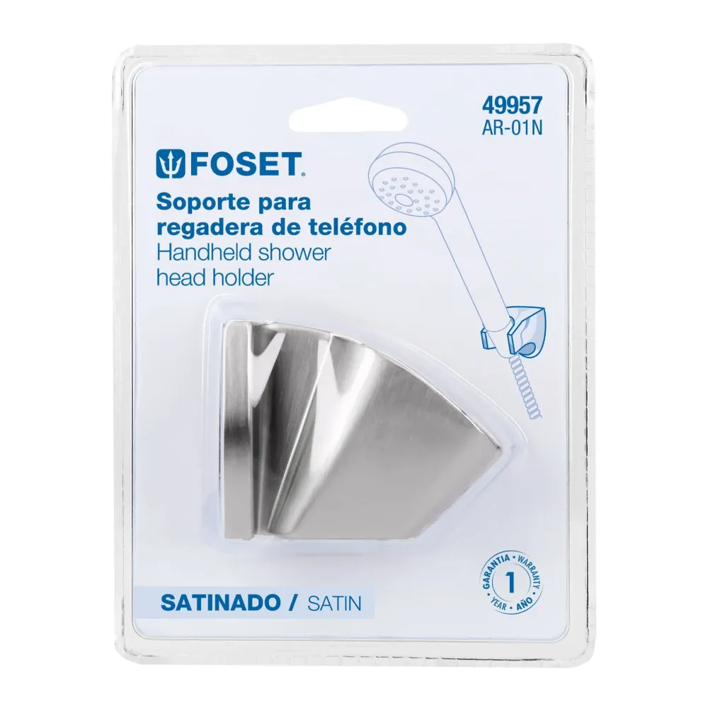Foset AR-01N Soporte pared, satín