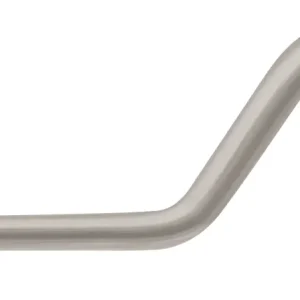 Foset BCH-720N Brazo y chapetón tipo gancho para regadera, 50 cm, satinado