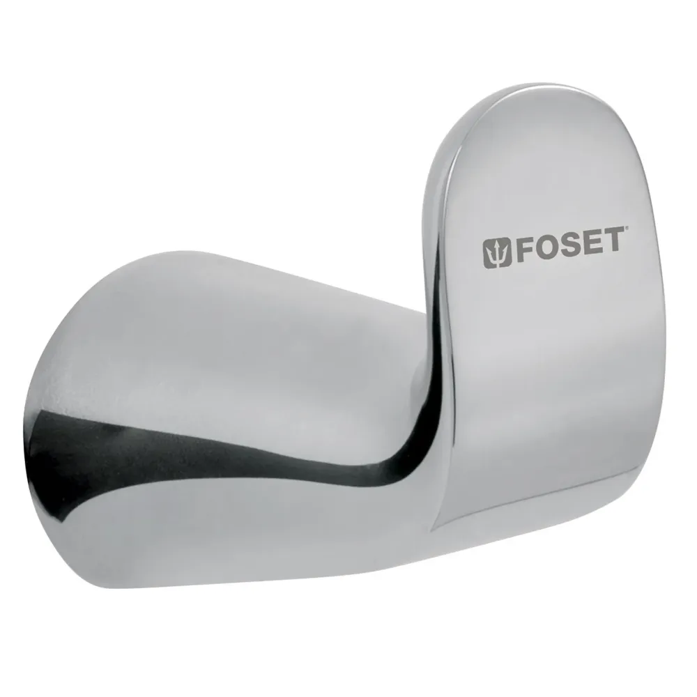Foset RIA-73 Gancho sencillo para toalla línea Riviera