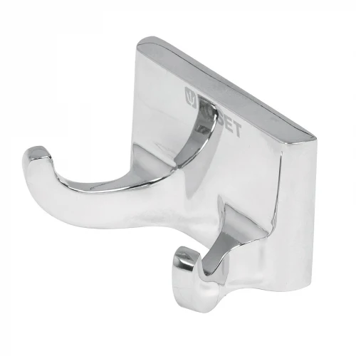 Gancho doble metálico para toallas, Foset Basic 49609 -906