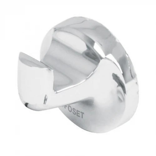 Gancho sencillo metálico para toalla, Foset Aqua 49399 AQA-73