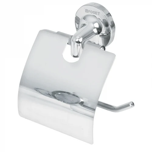 Portarrollo con cubierta de acero inoxidable, Foset Aqua 49397 AQA-72