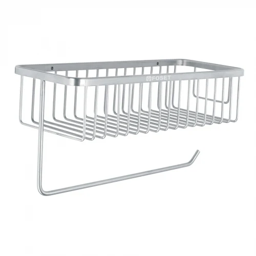 Portarrollo y especiero en cromo para cocina, Foset Riviera 46351 RIA-95
