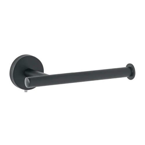 Portarrollo metálico acabado negro, Foset Túbig 45960 TBA-72M