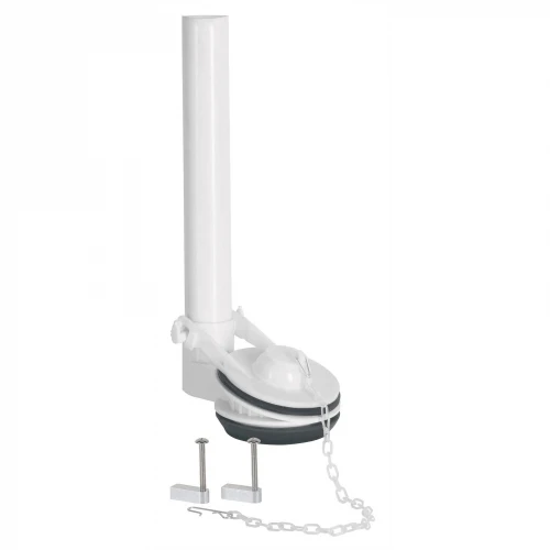 Válvula de descarga 2' para WC de 1 pza, cadena inox, Foset 45307 VW-009