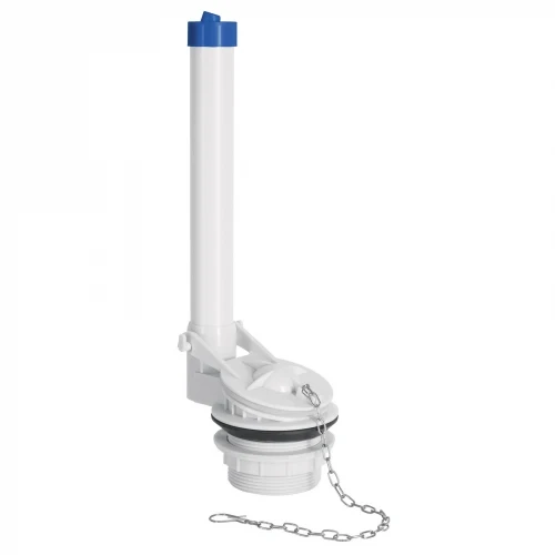 Válvula de descarga 2' para WC de 2 pzas, cadena inox, Foset 45306 VW-008