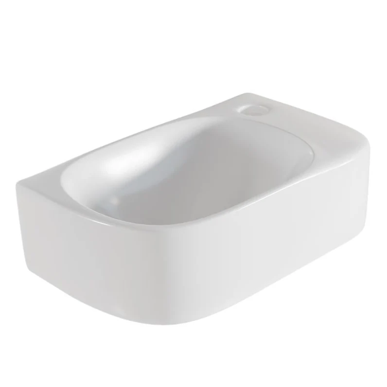 Fossil Natura Eiko Grifo Derecha Lavabo Suspendido 5073 Blanco Brillo Fossil Natura, S.L.U.