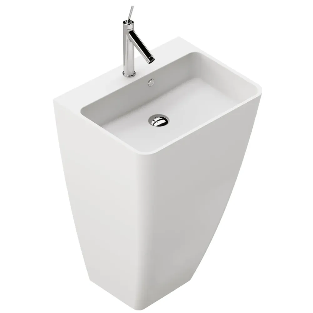 Fossil Natura Finn Lavabo con Pedestal 2593 Blanco Mate Fossil Natura, S.L.U.