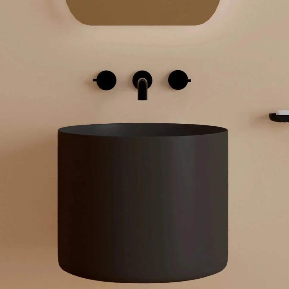 Fossil Natura Ginger Lavabo Suspendido 4372 Negro Mate Fossil Natura, S.L.U.