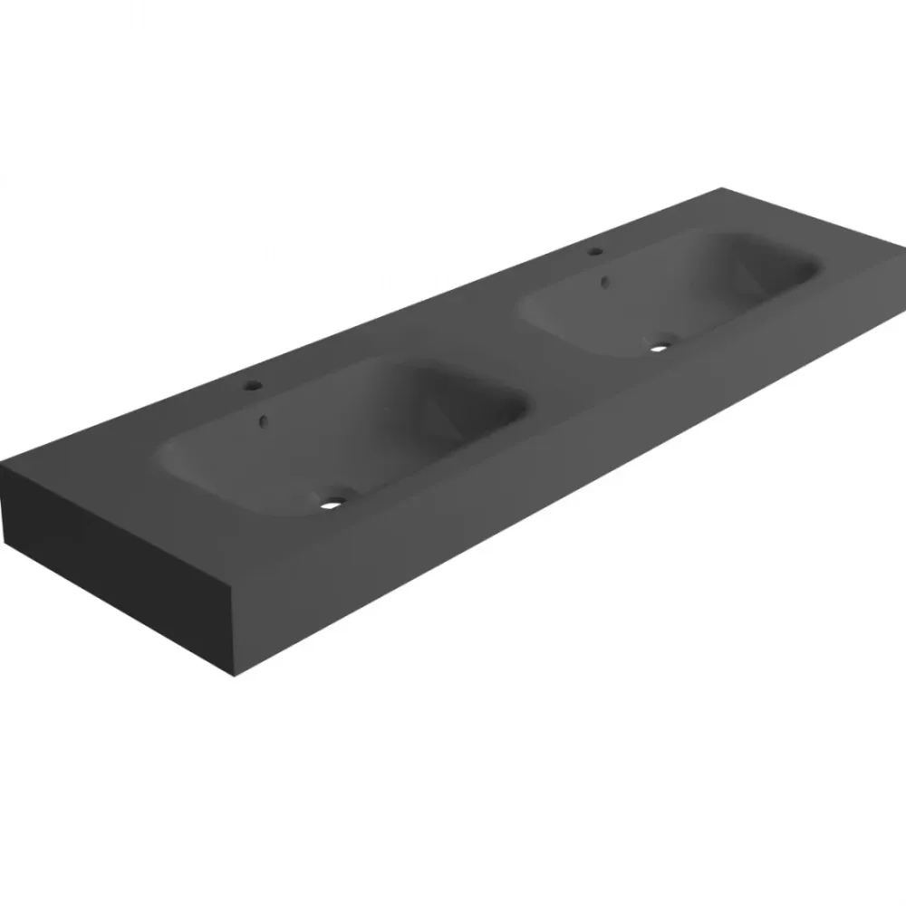 Fossil Natura Malik Lavabo Doble Suspendido 3637 Negro Mate Fossil Natura, S.L.U.