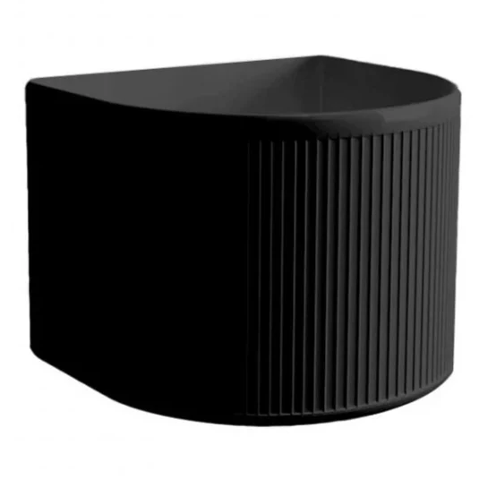 Fossil Natura Nuru Lavabo Suspendido 4364 Negro Mate Fossil Natura, S.L.U.