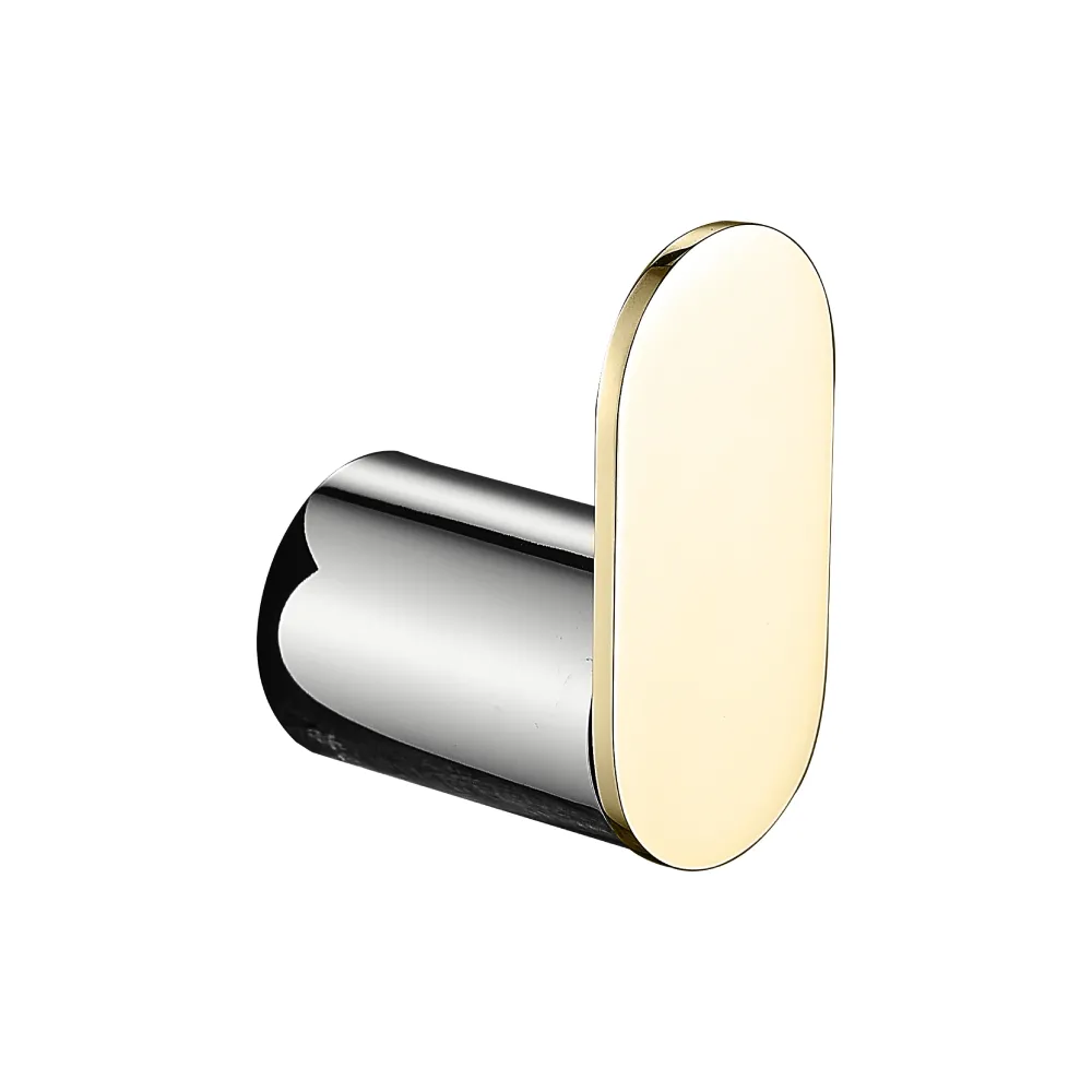 Perchero F9200-3 Base Redonda Minimalista Ss 304 Cromado & Gold - Fratelli Fratelli Perú