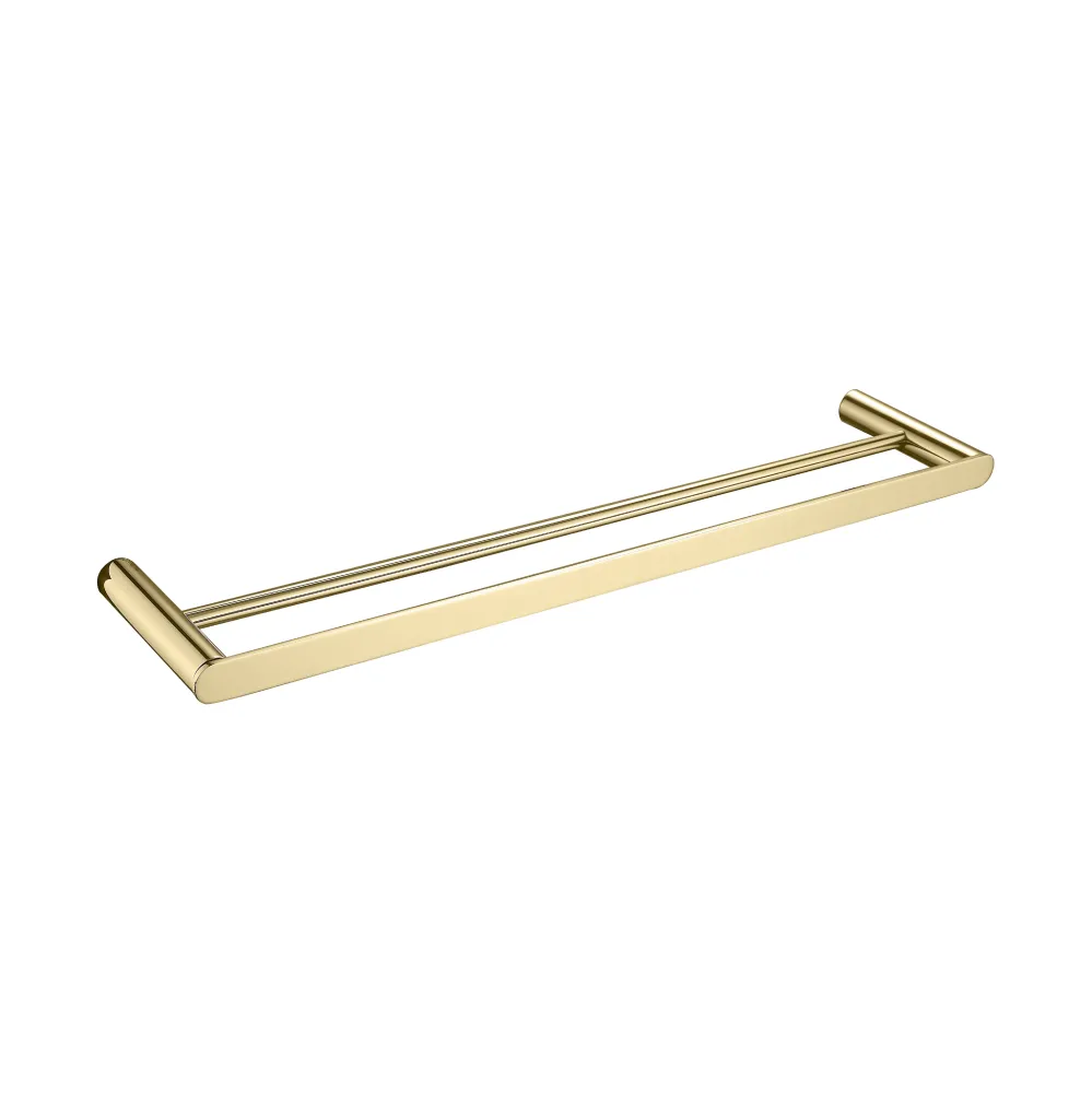 Toallero Barra F9200-5 Base Redonda Minimalista Ss 304 Gold - Fratelli Fratelli Perú