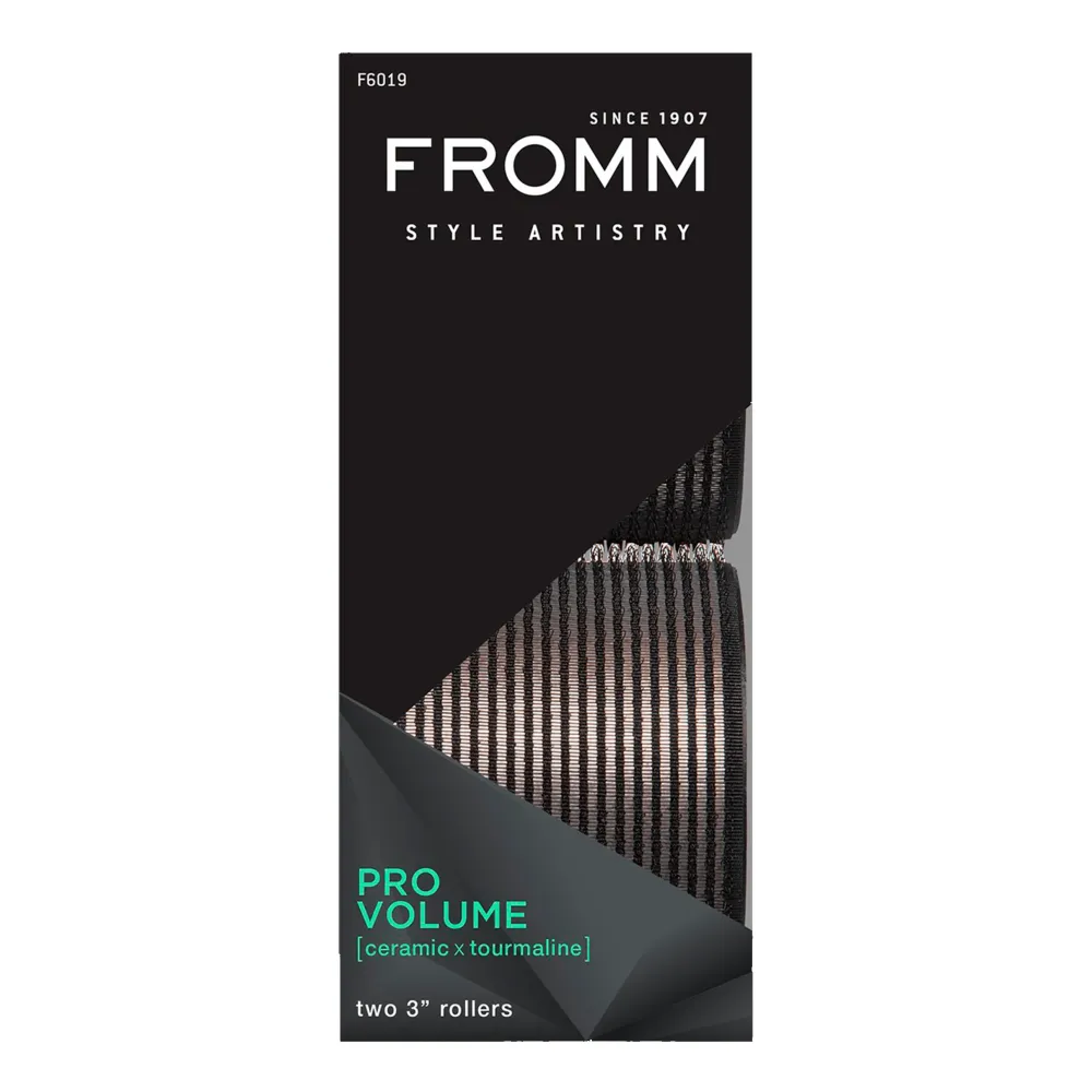 Rulos de cerámica para el cabello Pro Volume de 3" FROMM