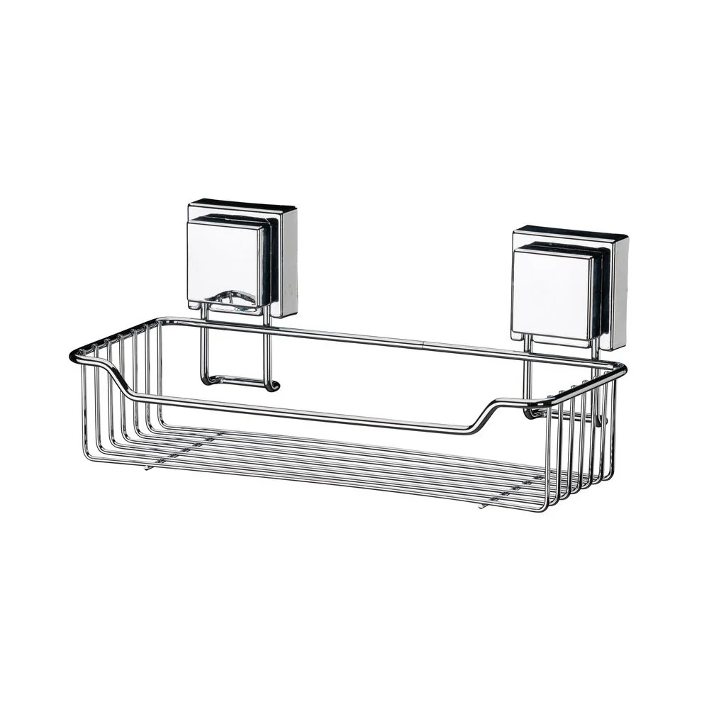 Organizador baño ventosas succión Premium acero inox Future