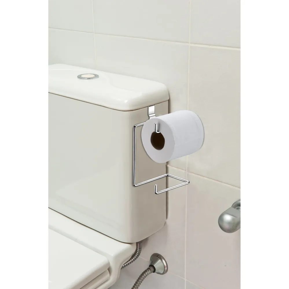 Porta papel higienico inodoro Vantaggio plateado Future