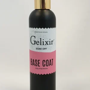GELIXIR - Gel LED/UV Soak Off - Capa base de base - Tamaño de recambio 8oz