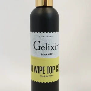 GELIXIR - Gel LED/UV Soak Off - Capa superior que no se limpia - Tamaño de recambio 8oz