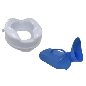 Pack Urinario Plástico Mixto + Alza Baño WC Glomed