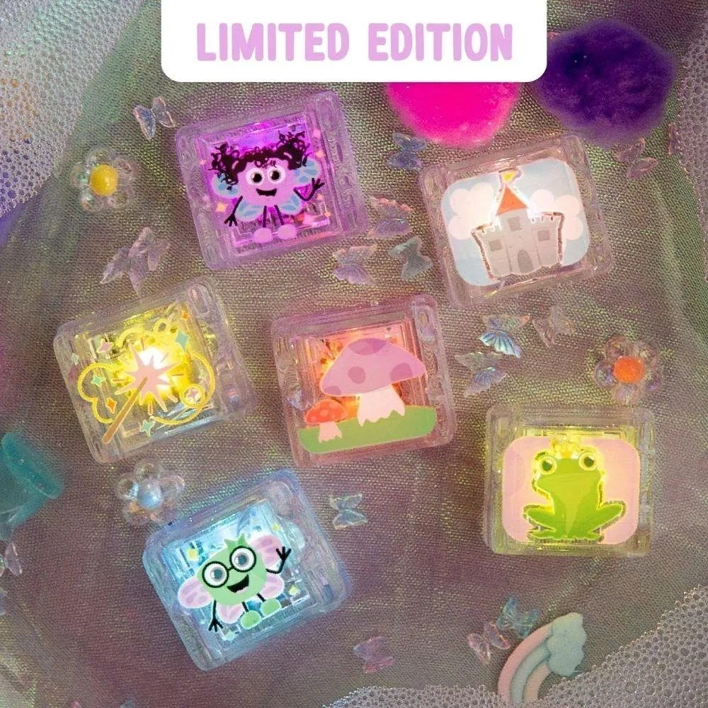 6 Cubos Luminosos Fairy GloPals