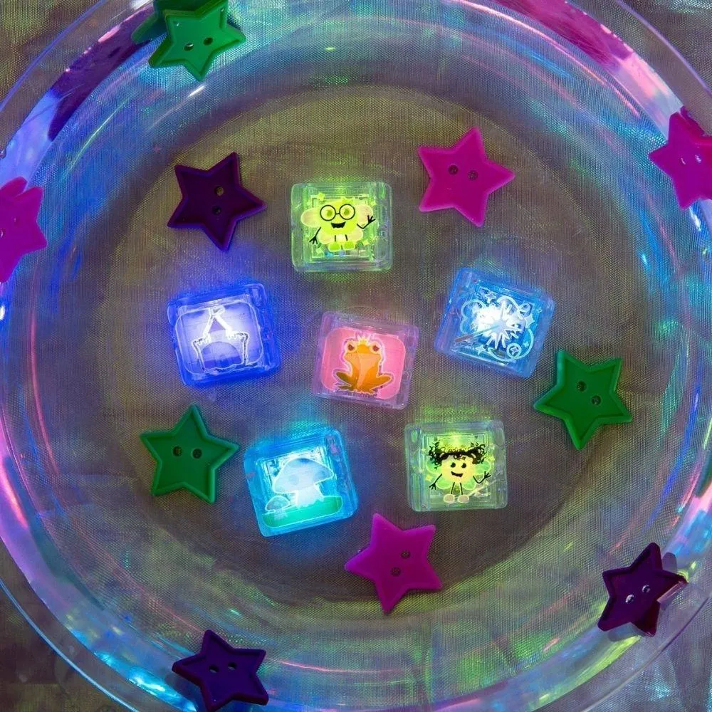 6 Cubos Luminosos Fairy GloPals