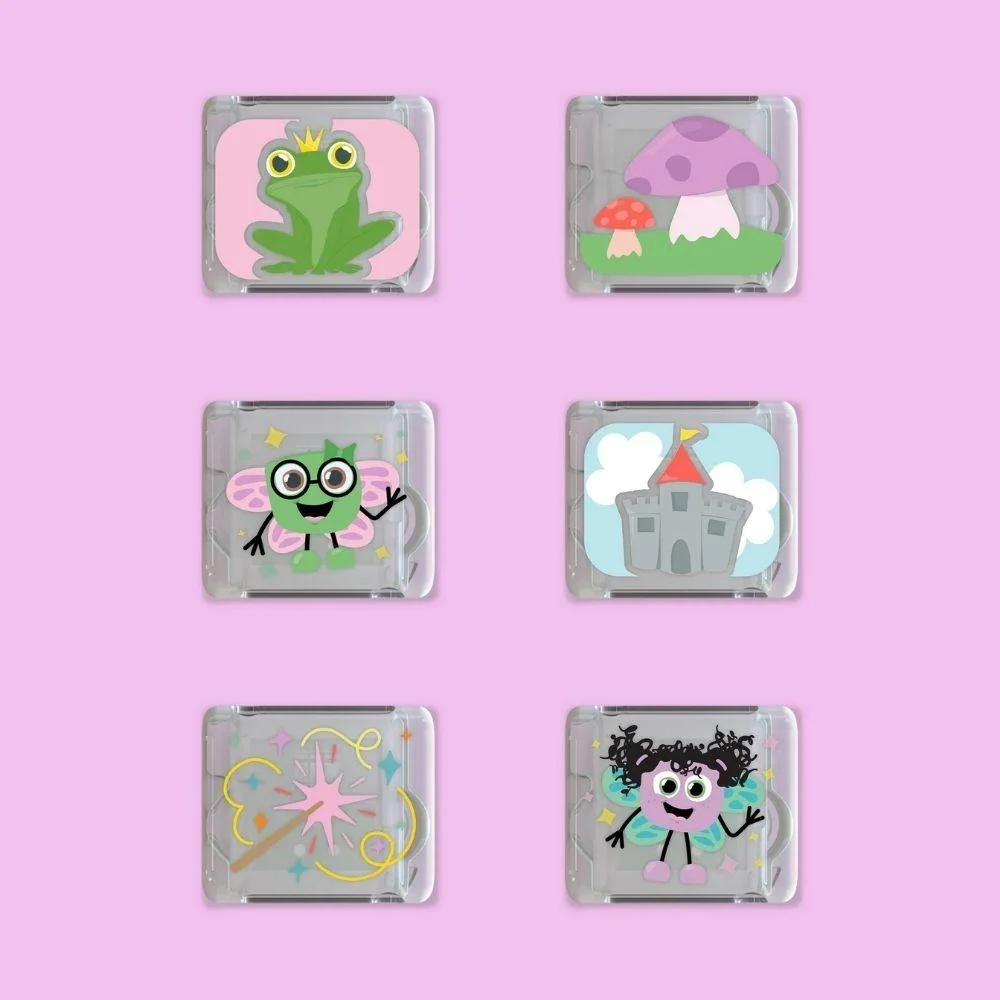 6 Cubos Luminosos Fairy GloPals