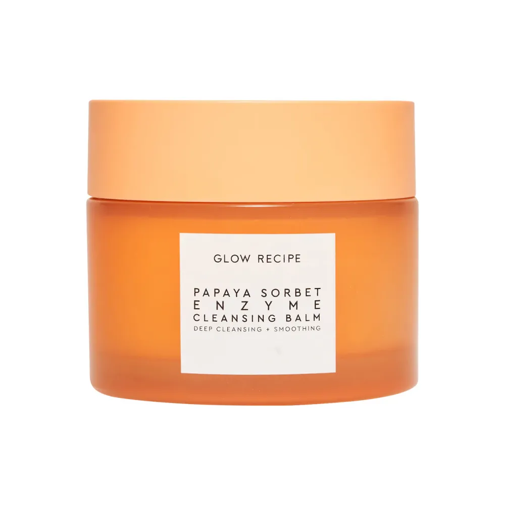Papaya Sorbet Smoothing Enzyme Cleansing Balm & Makeup Remover - Glow Recipe