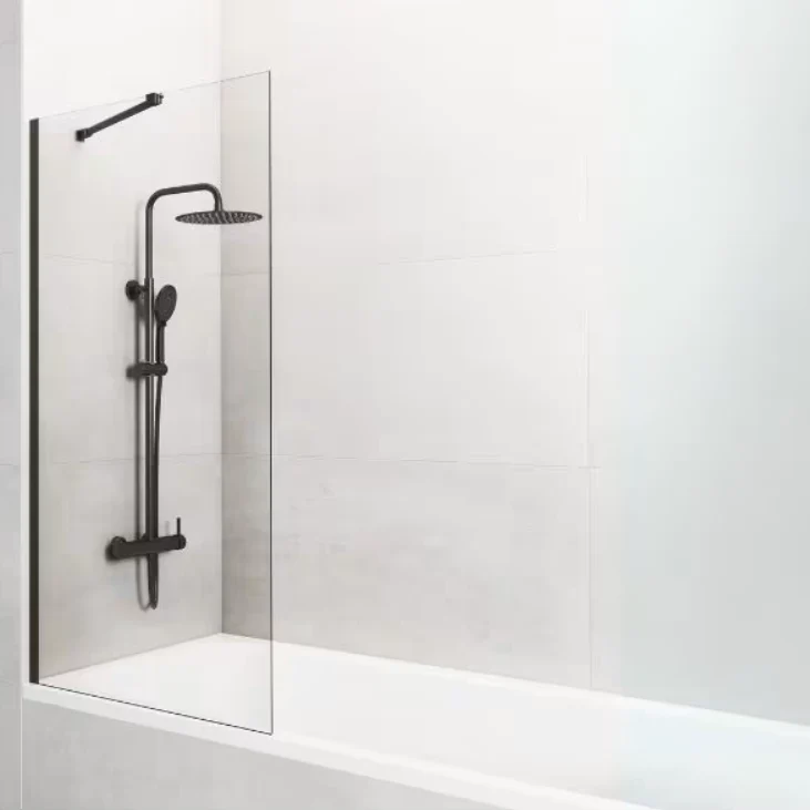 Mampara de Bañera SCREEN de GME. Fijo de Bañera 150x85cm Cromo