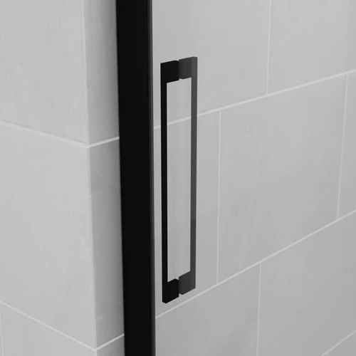 Mampara de ducha frontal TRIO de GME | 2 Correderas + 1 Fijo | Opción de Lateral Fijo Cromo