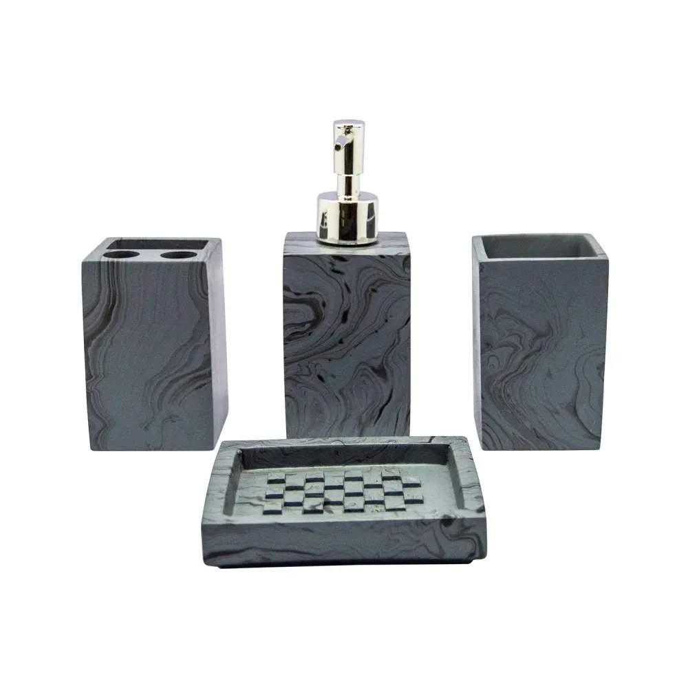 Set de accesorios de baño 4 piezas Good & Good