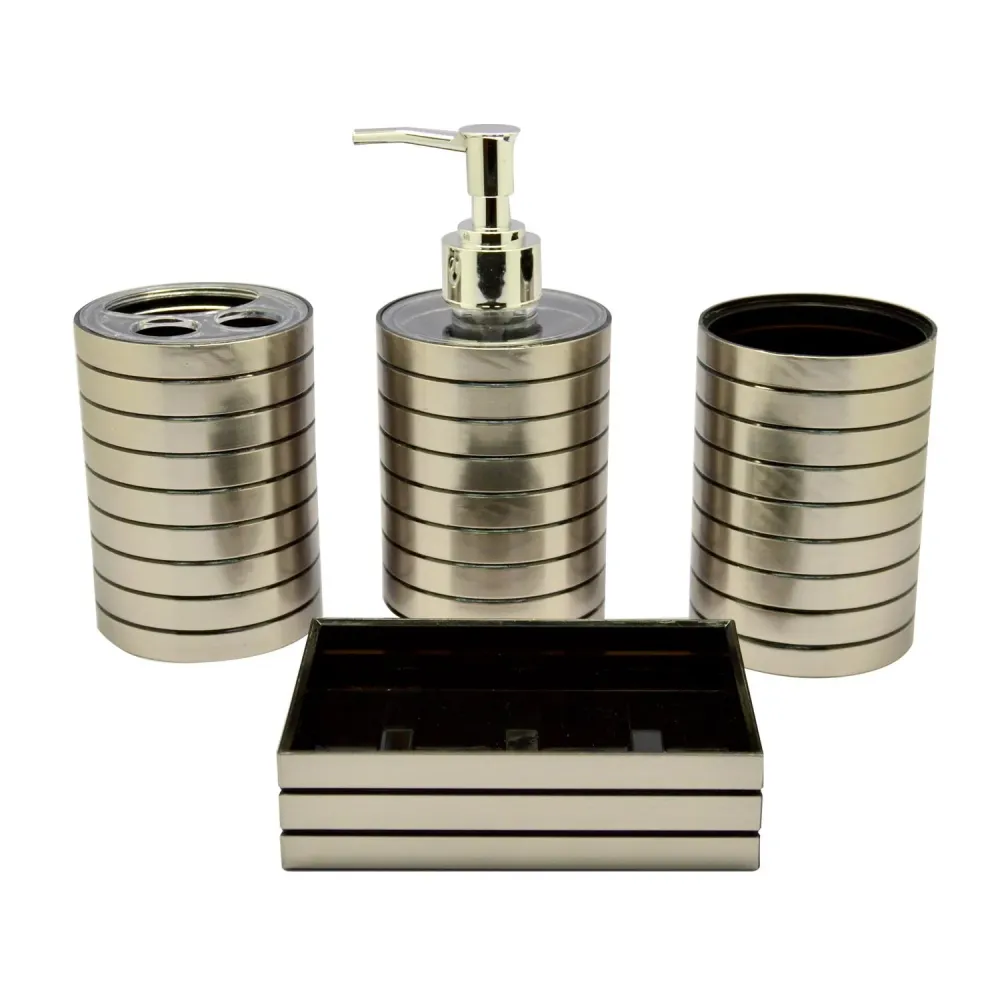 Set accesorios de baño 4 piezas Good & Good