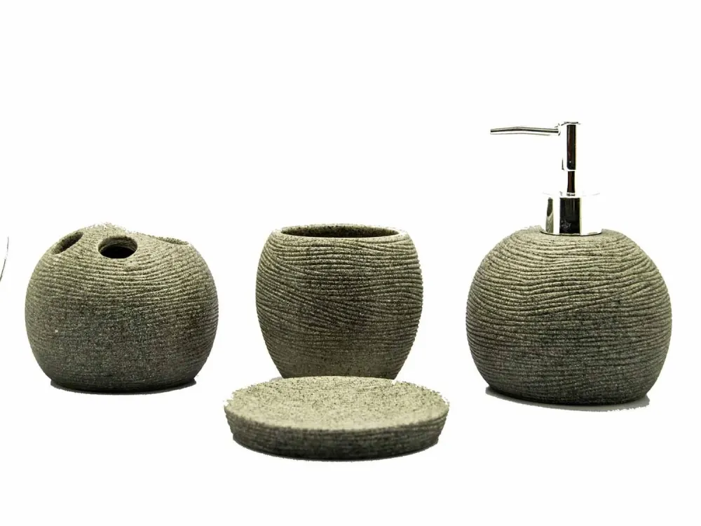 Set de accesorios de baño 4 piezas Good & Good