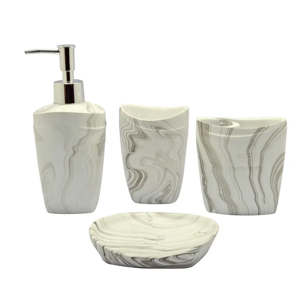 Set de accesorios de baño 4 piezas Good & Good