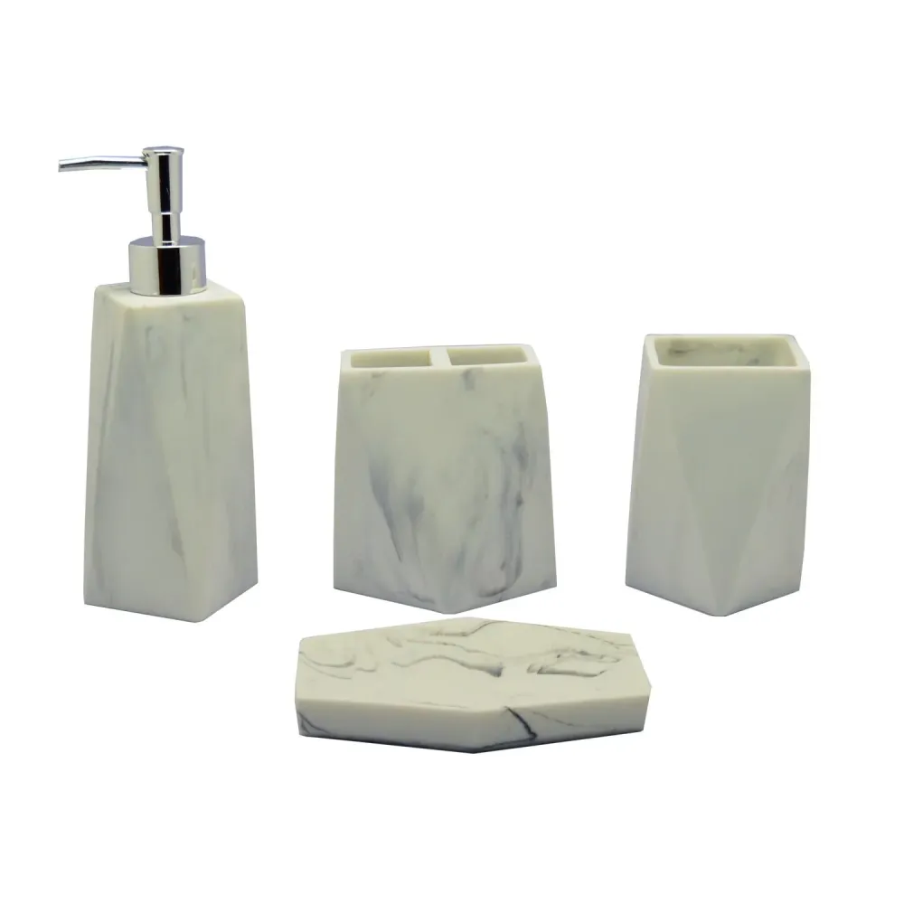 Set de accesorios de baño 4 piezas Good & Good