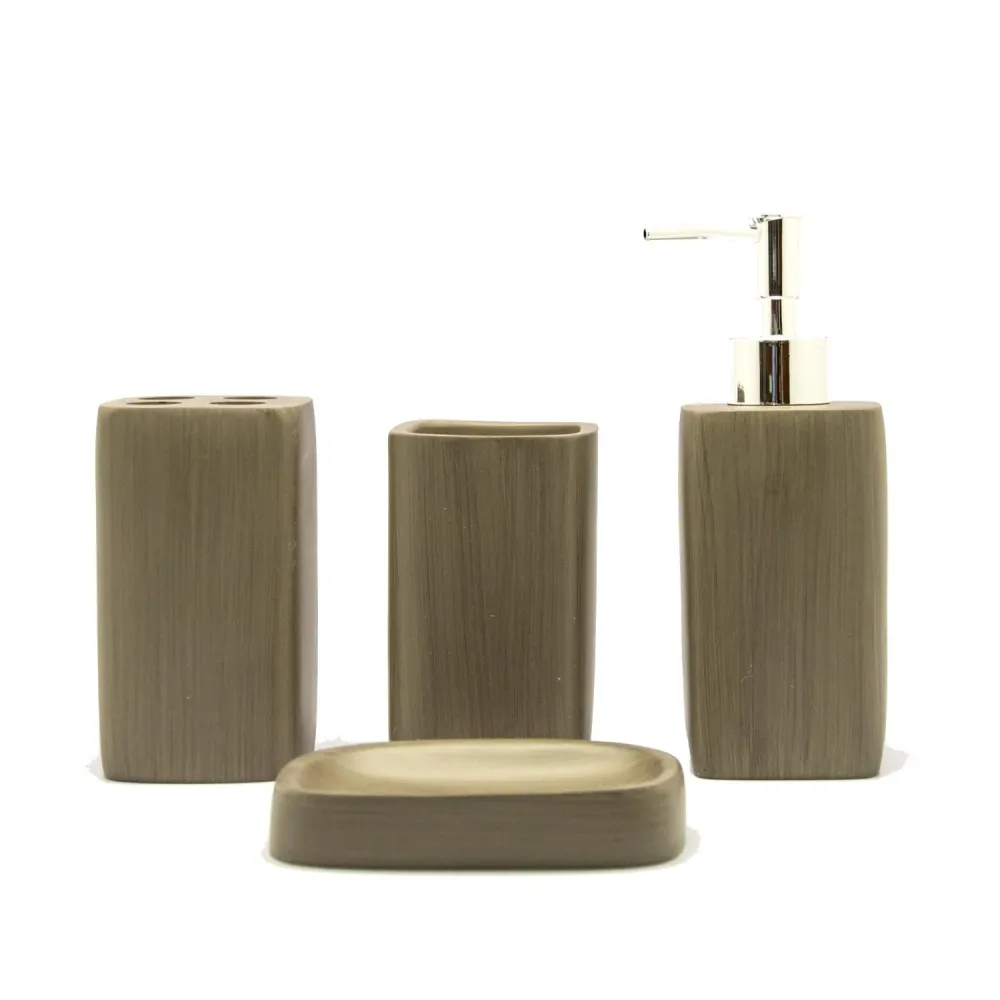 Set de accesorios de baño 4 piezas Cafe Good & Good