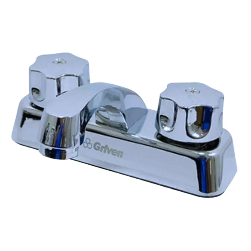 Grifo central para lavamanos en ABS plástico cromado Griven