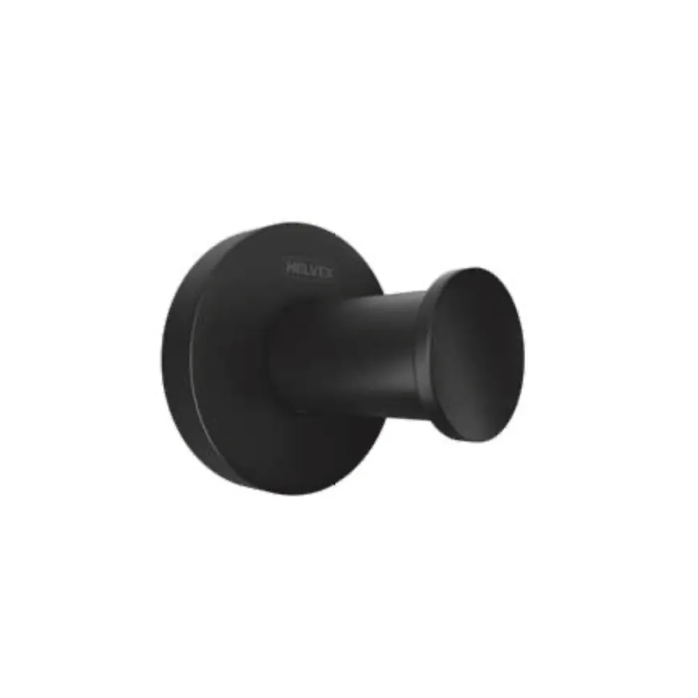 GANCHO SENCILLO TUBULAR ACABADO EBANO TUB-06-EB HELVEX