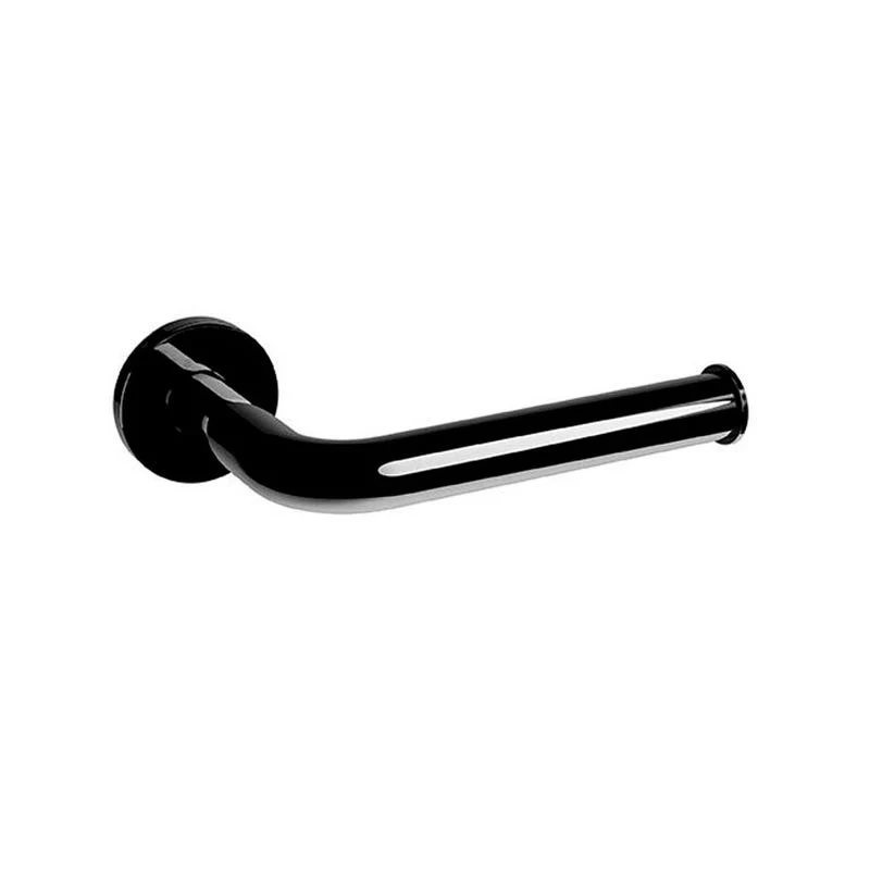 PORTAPAPEL SENCILLO TUBULAR ACABADO OBSIDIANA TUB-17-OB HELVEX