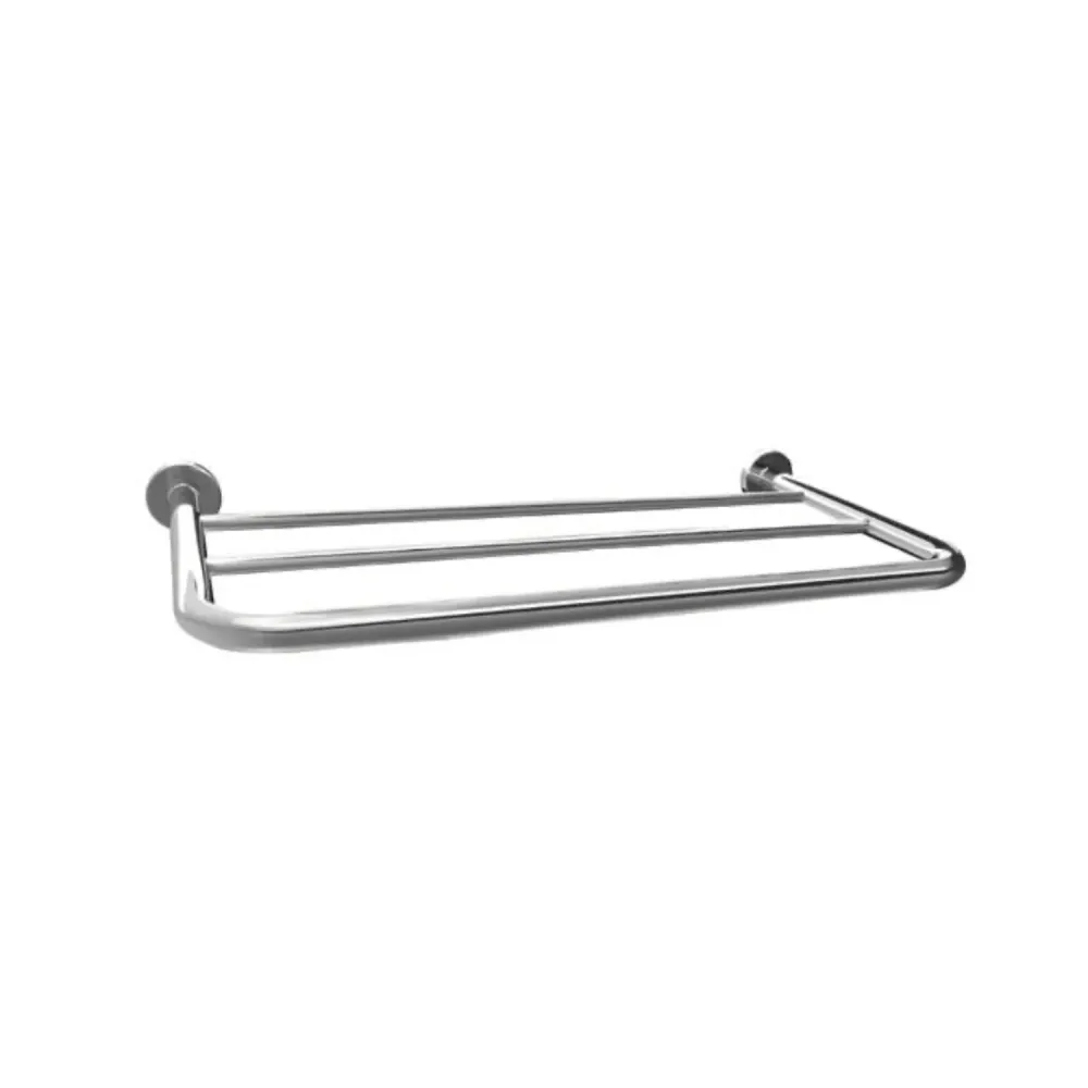 PORTATOALLAS MULTIPLE TUBULAR ACABADO CROMO TUB-10 HELVEX