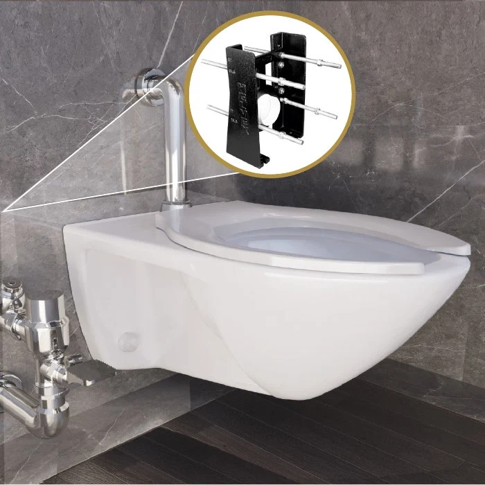 SOPORTE PARA TAZA PARED TZF NAO-S-TZF-P HELVEX