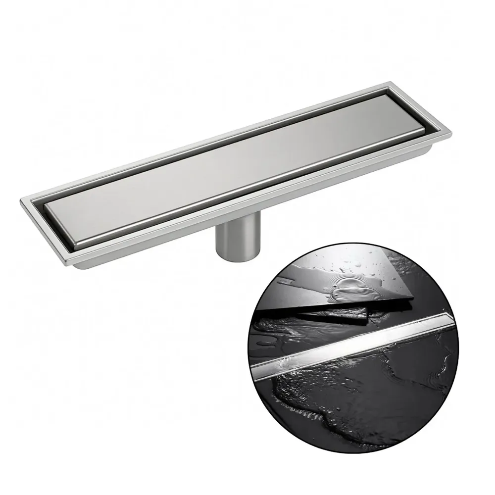 Rejilla Piso Invisible Acero SatinMate 60X10 HICASA