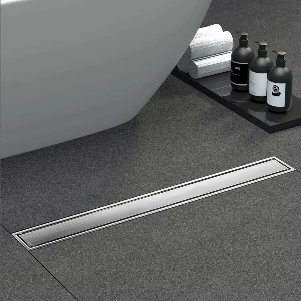 Rejilla Piso Invisible Acero SatinMate 60X10 HICASA