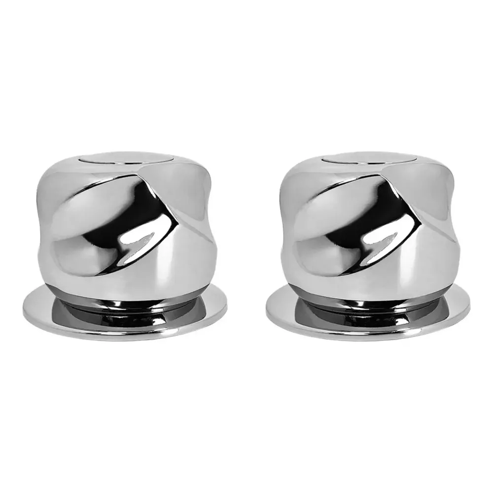 Juego Manerales Hidroflud Regadera Chapeton Cromado Zinc
