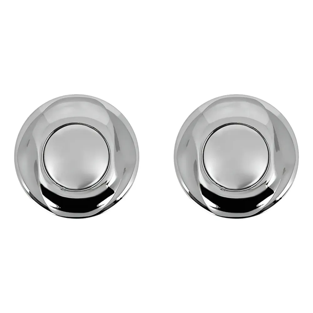 Juego Manerales Hidroflud Regadera Chapeton Cromado Zinc