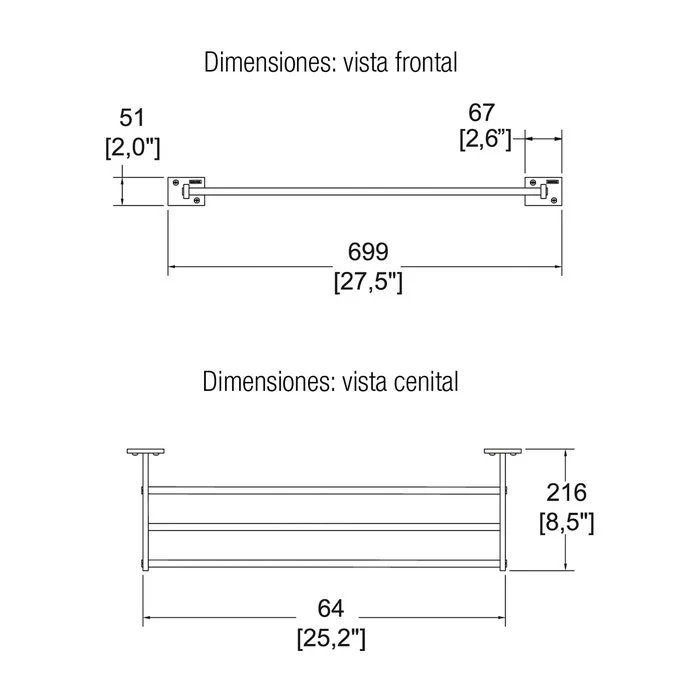 PORTATOALLAS MULTIPLE 110 Home Design México