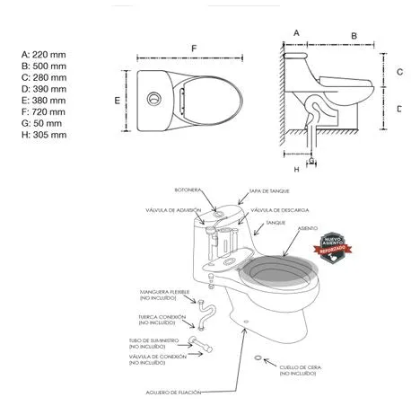 WC VENUS BLANCO Home Design México